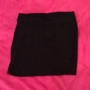 Black Mini Pencil Skirt for Cocktail Events